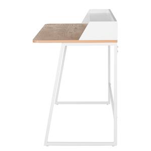 Schreibtisch Rezay Eiche / Weiß