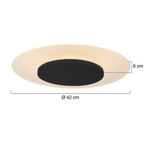LED-Deckenleuchte Lido Acrylglas / Eisen - 1-flammig - Durchmesser: 42 cm