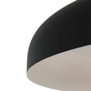 Hanglamp Krisip ijzer - 1 lichtbron - Zwart