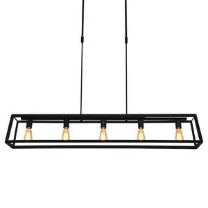 Hanglamp Buckley ijzer - 5 lichtbronnen