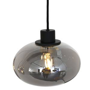 Hanglamp Reflexion I rookglas/ijzer - 8 lichtbronnen