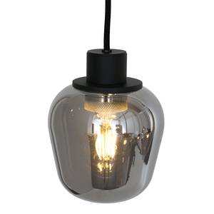 Hanglamp Reflexion I rookglas/ijzer - 8 lichtbronnen