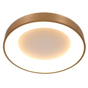 LED-plafondlamp Ringlede aluminium - koperkleurig - Diameter: 48 cm