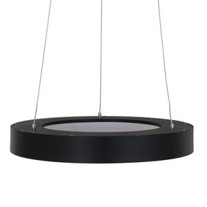 Suspension Ringlede Fer - 1 ampoule - Noir - Diamètre : 48 cm