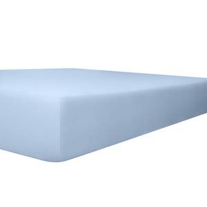 Drap-housse coton organique stretch Coton bio d’origine contrôlée - Bleu clair - 140 x 200 cm