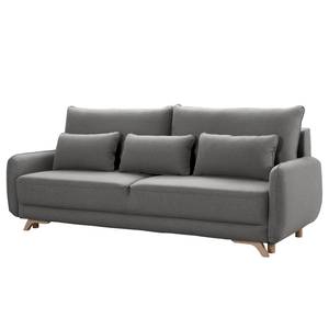 Schlafsofa Cadis Webstoff - Webstoff Calla: Graphit