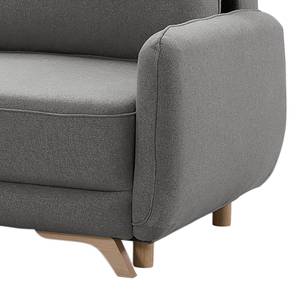 Schlafsofa Cadis Webstoff - Webstoff Calla: Graphit