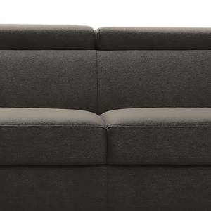 Ecksofa Cadima II Webstoff - Webstoff Cavo: Braun - Longchair davorstehend links - Ohne Schlaffunktion