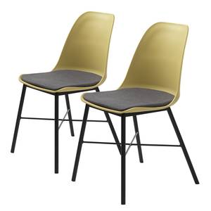 Chaises Feda (Lot de 2) Jaune