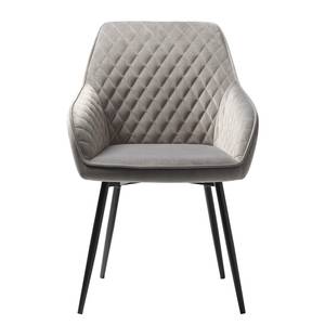 Chaises à accoudoirs Dela (lot de 2) Gris