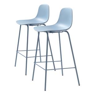 Chaises de bar Felin (lot de 2) Hortensia