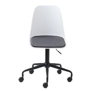 Chaise de bureau pivotante Feda Blanc