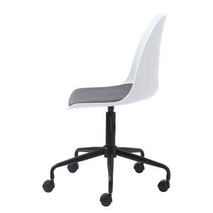 Chaise de bureau pivotante Feda Blanc