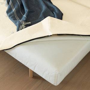 Canapé convertible Conlix Tissu - Blanc