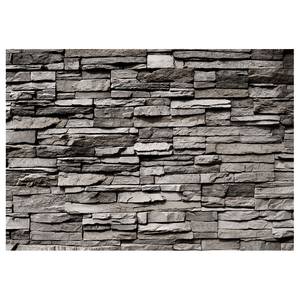 Vlies-fotobehang Granite Bastion vlies - grijs - 150 x 105 cm