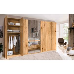 Armoire Livorno VI Hauteur : 216 cm - 2 miroir