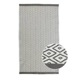 Tapis intérieur / extérieur Loki Fibres synthétiques - Ivoire / Gris - 190 x 290 cm