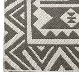 Tapis intérieur / extérieur Coolant Fibres synthétiques - Ivoire / Gris - 160 x 230 cm