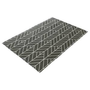 Tapis intérieur / extérieur M2K Fibres synthétiques - Ivoire / Gris - 80 x 150 cm