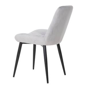 Chaises Ciara (lot de 2) Gris clair