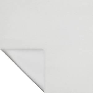 Klemmfix thermo-rolgordijn Kettingloos polyester - Wit - 60 x 150 cm