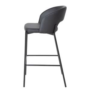 Chaises de bar Belnie (lot de 2) Noir