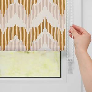 Klemmfix Verduisteringsrolgordijn Boho polyester - geel - 45 x 150 cm