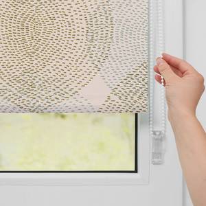 Verduisteringsrolgordijn Boho Drop polyester - Beige - 45 x 150 cm
