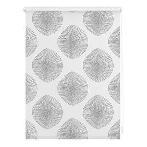 Store occultant Stripy Boho Drop Polyester - Blanc - 45 x 150 cm