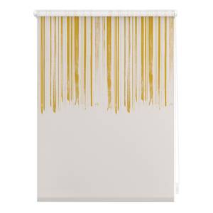 Klemmfix Verdunklungsrollo Flowing Honey Polyester - Gelb - 70 x 150 cm