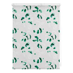 Store occultant sans perçage Monstera Polyester - Vert - 70 x 150 cm