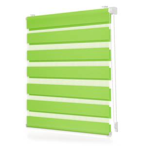 Store enrouleur sans perçage II Polyester - Vert - 60 x 150 cm