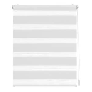 Store enrouleur sans perçage II Polyester - Blanc - 70 x 150 cm