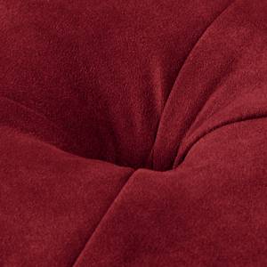 Repose-pieds Dalane Aspect cuir vieilli - Microfibre Rica: Bordeaux