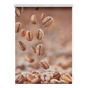 Klemfix rolgordijn Koffie polyester - bruin - 60 x 150 cm