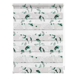 Klemmfix Duo Rollo Monstera Polyester - Grün - 70 x 150 cm