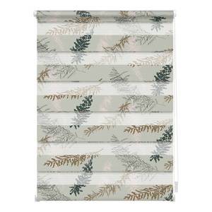 Store enrouleur double Fir Branches Polyester - Vert - 90 x 150 cm