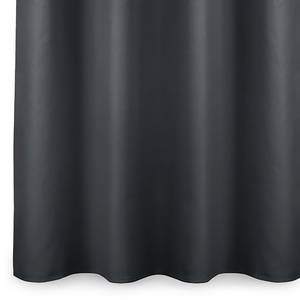 Rideau à œillets Blackout I Polyester - Graphite - 140 x 270 cm
