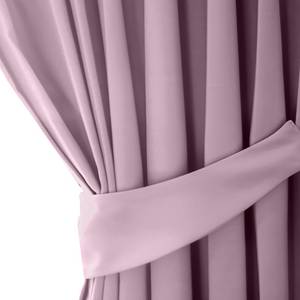 Vorhang mit Kräuselband Blackout II Polyester - Rosa