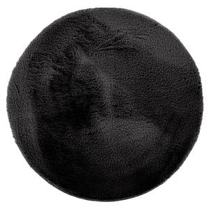 Tapis Lovika II Polyester - Noir - Diamètre : 120 cm