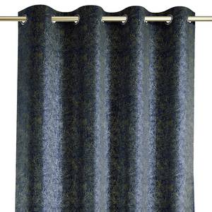 Gordijn Blackout VIII polyester - Donkerblauw