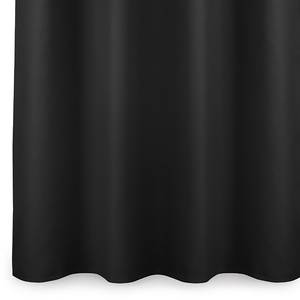 Gordijn Blackout I polyester - Zwart - 140 x 270 cm
