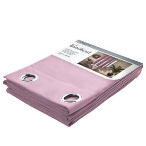 Gordijn Blackout I polyester - Roze - 140 x 175 cm