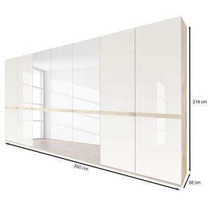 Armoire Barcelona V 350 x 216 cm - 3 miroir