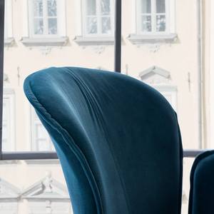 Chaise à accoudoirs Yves Bleu lagon