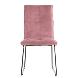 Gestoffeerde stoel Veera (set van 2) Oud pink