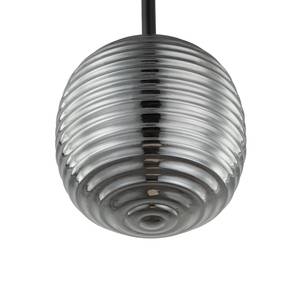 Hanglamp Amalis II rookglas/ijzer - 1 lichtbron
