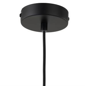 Hanglamp Amalis II rookglas/ijzer - 1 lichtbron