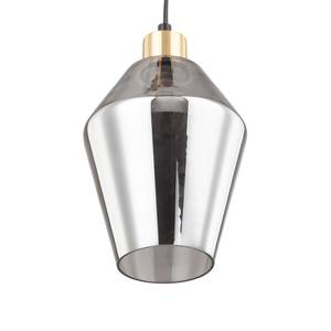 Lampada a sospensione Alonas Vetro fumé / Ferro - 1 punto luce - Grigio fumo