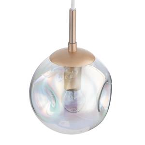 Hanglamp Arta II glas/ijzer - 5 lichtbronnen